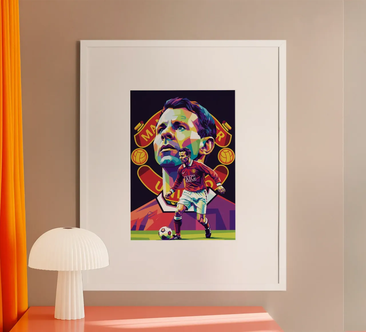 Ryan Giggs in prima serata poster da Hantamrata