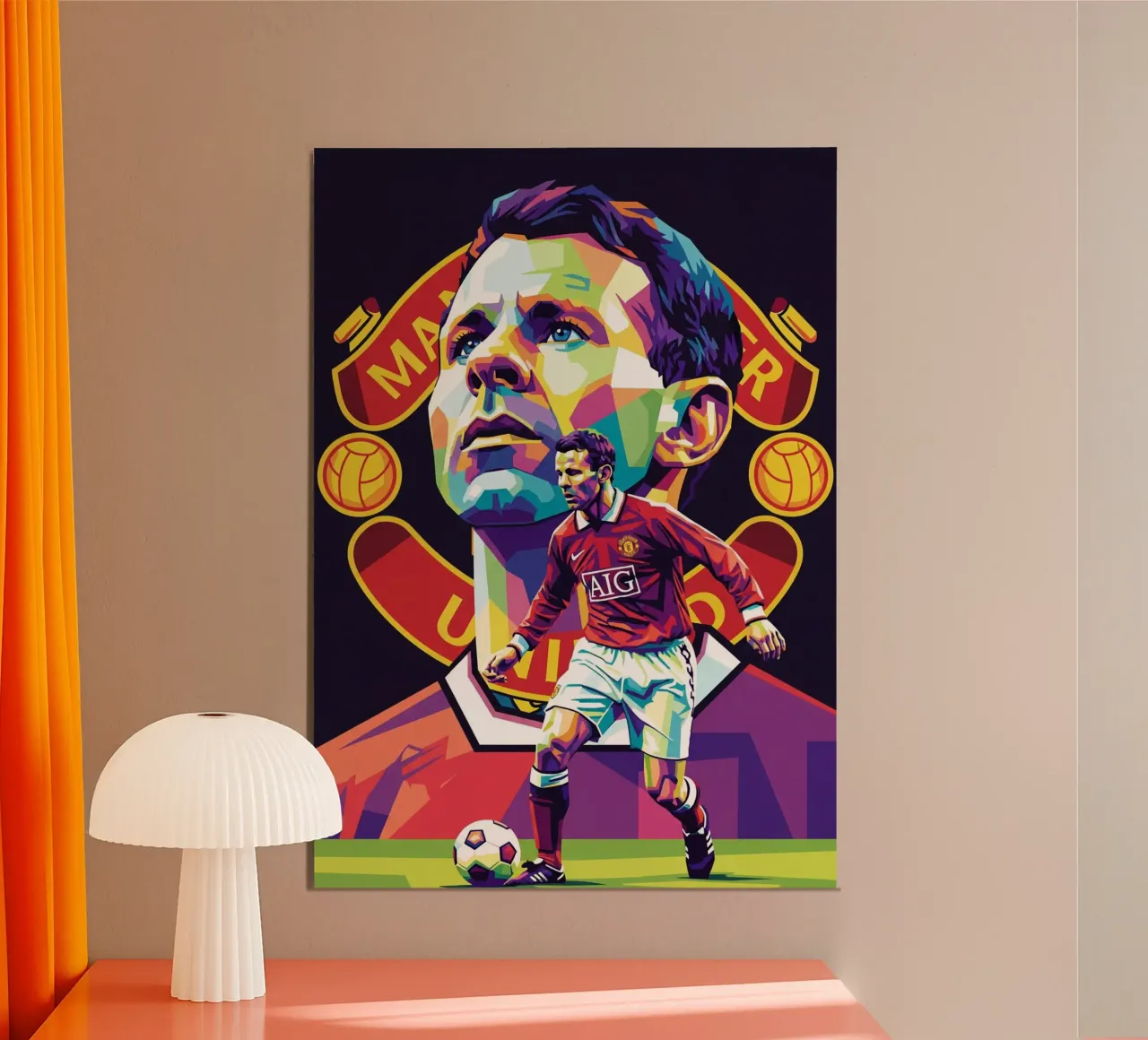Ryan Giggs in prima serata poster da Hantamrata