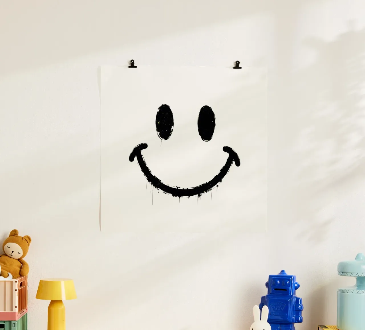 Emoji_StyleB_black4 poster da AI-Portraits by LK