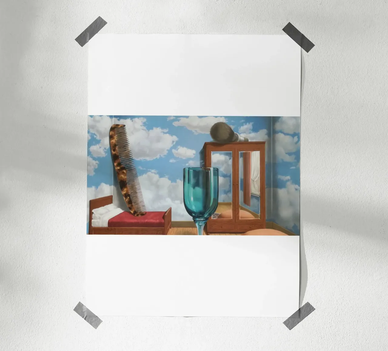 Rene Magritte und die Geburt des Surrealismus Poster von Corene Morar