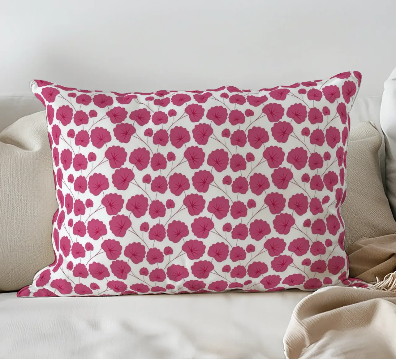Cherry Blossom Pattern #1 cuscino da kathrinmay