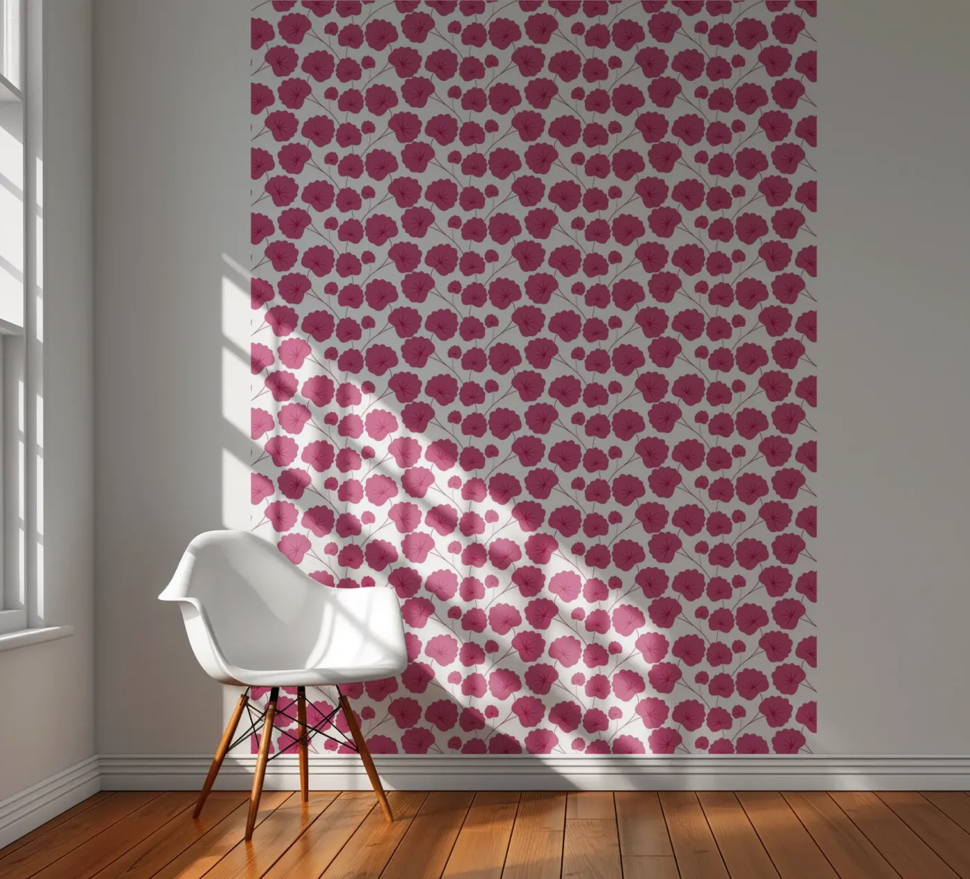 Cherry Blossom Pattern #1 fotobehang van kathrinmay