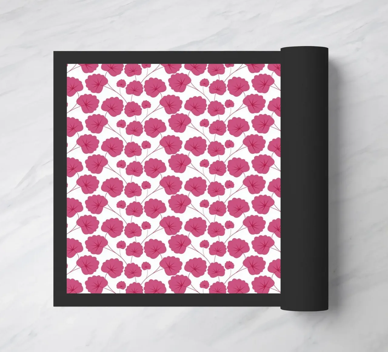 Cherry Blossom Pattern #1 doormat by kathrinmay