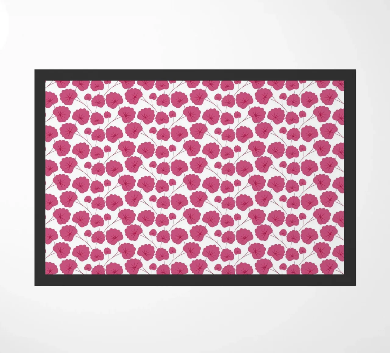 Cherry Blossom Pattern #1 doormat by kathrinmay