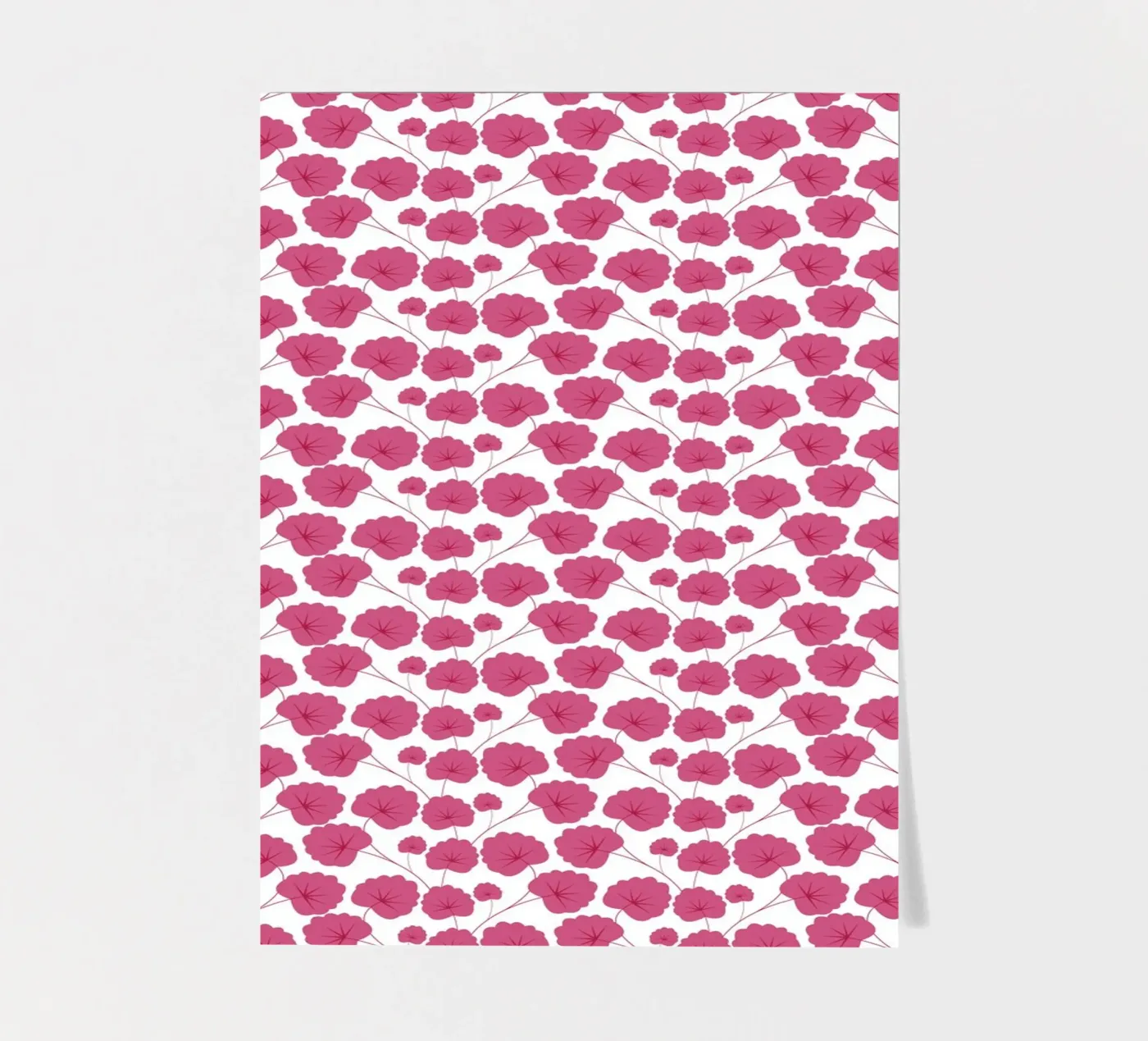 Cherry Blossom Pattern #1 sticker sheet by kathrinmay
