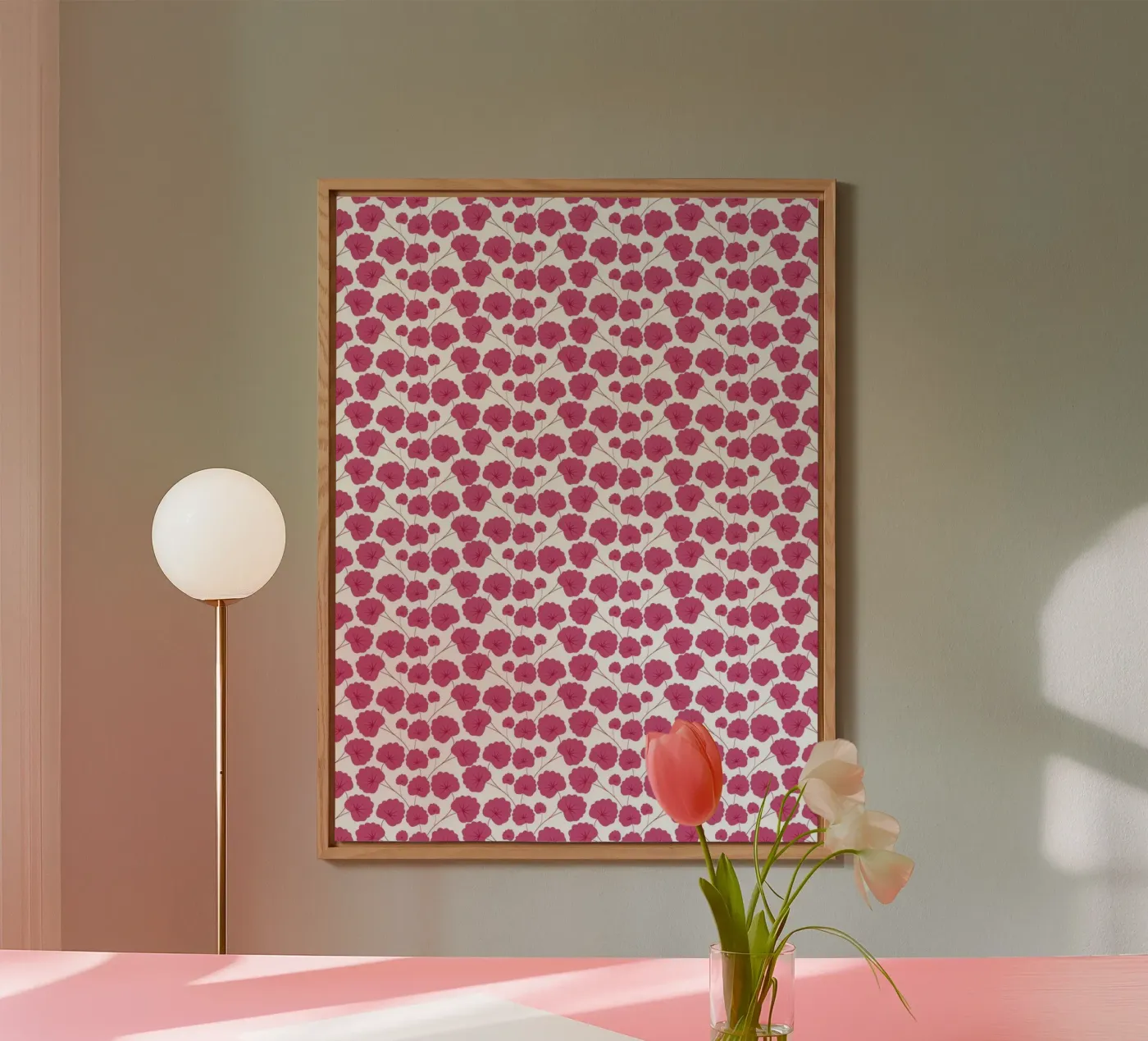Cherry Blossom Pattern #1 pannello forex da kathrinmay