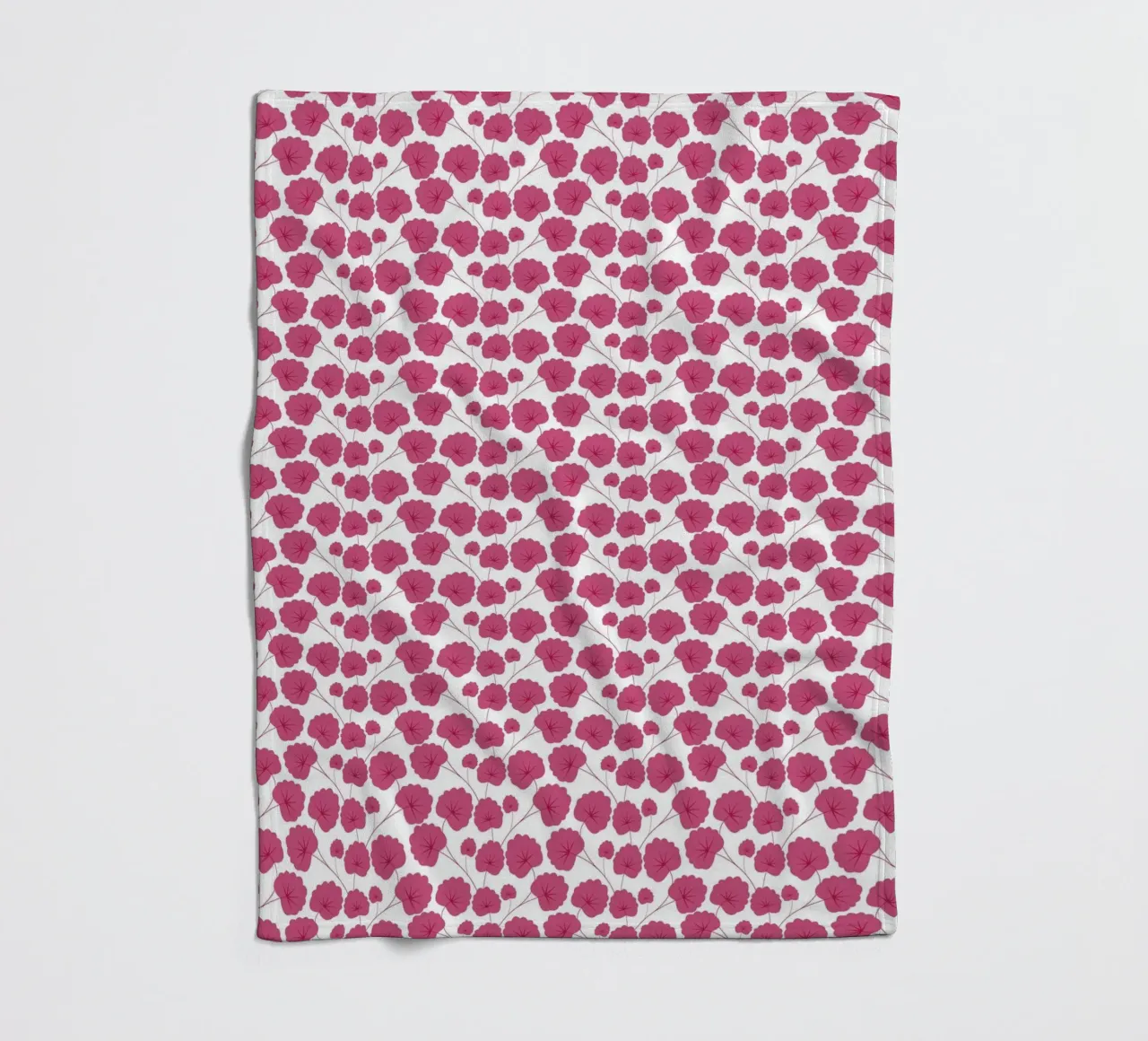 Cherry Blossom Pattern #1 coperta in pile da kathrinmay