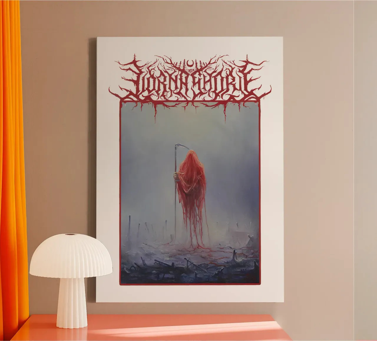 Lorna Shore And I Retrun To Nothingness tela con Cornice a cassetta da Kennken