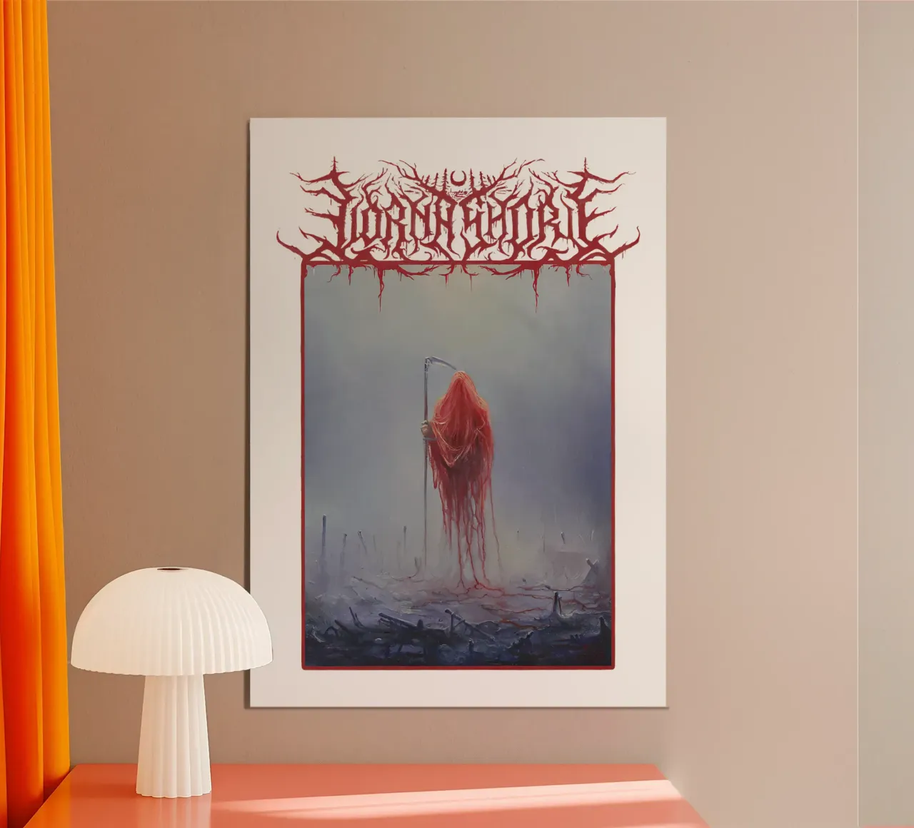 Lorna Shore And I Retrun To Nothingness poster con telaio in legno da Kennken
