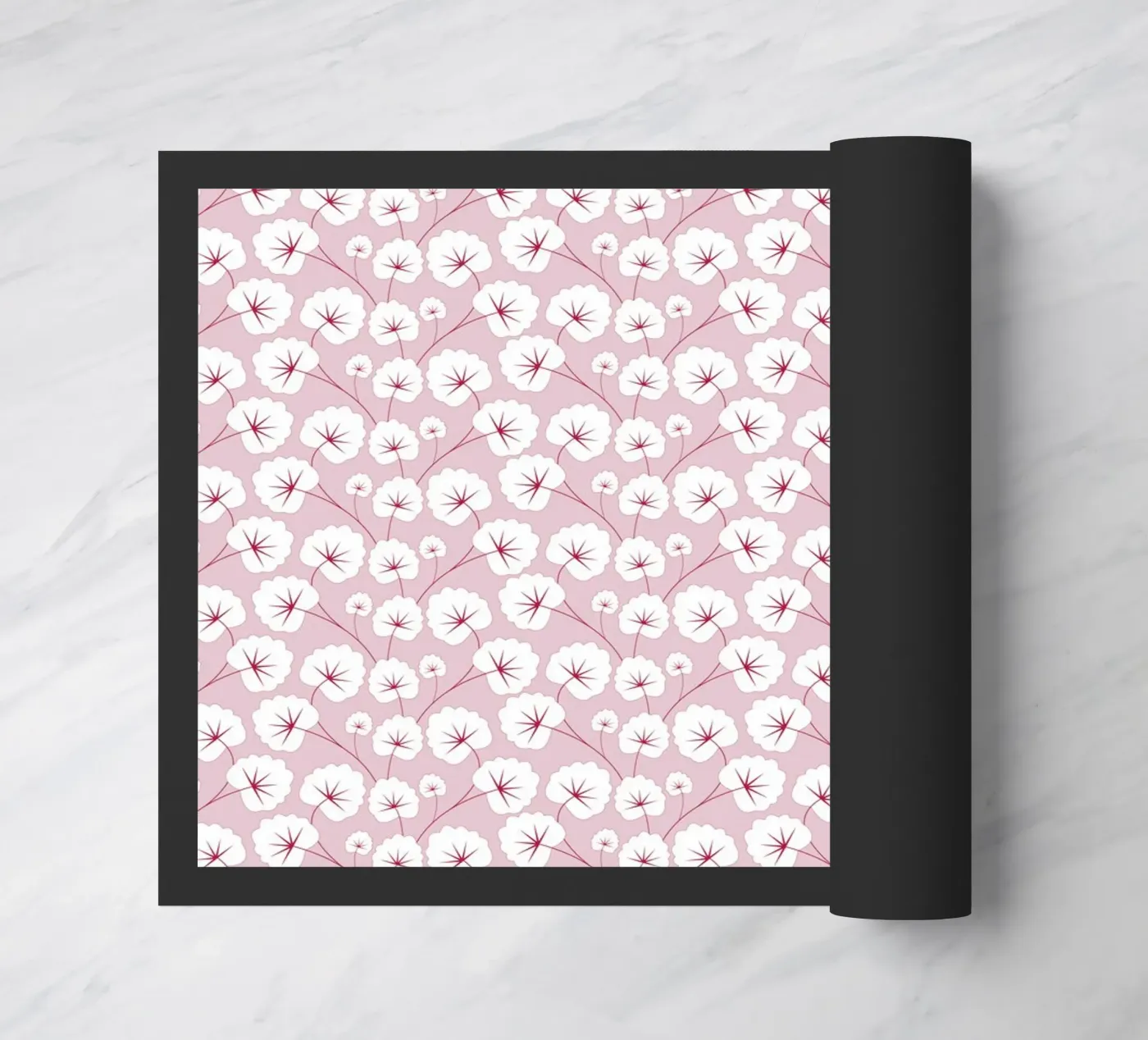 Cherry Blossom Pattern #2 deurmat van kathrinmay