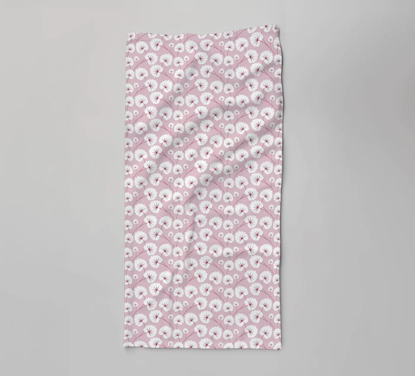 Cherry Blossom Pattern #2 badhanddoek van kathrinmay