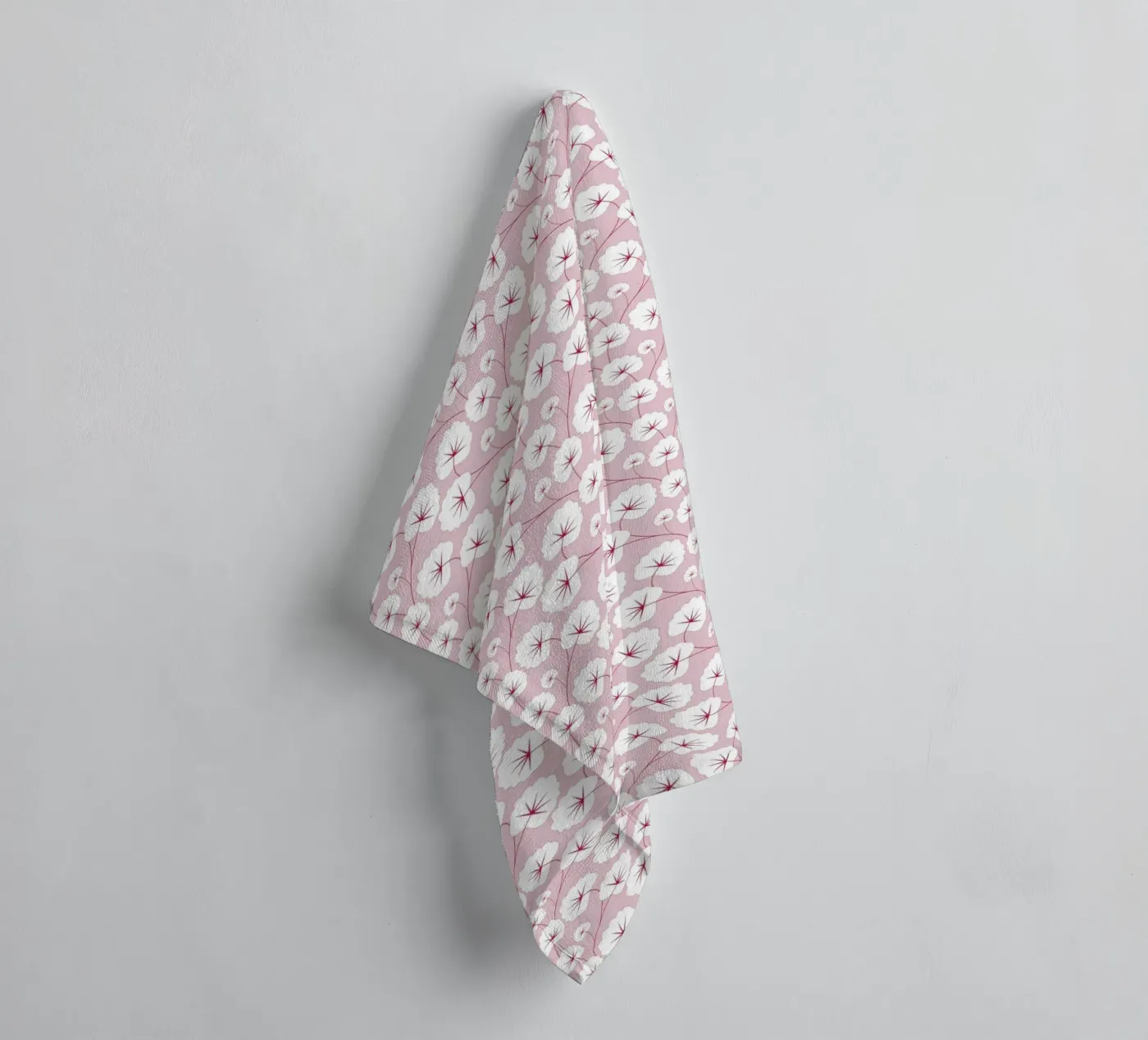Cherry Blossom Pattern #2 badhanddoek van kathrinmay