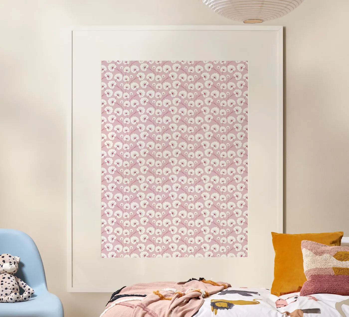 Cherry Blossom Pattern #2 poster da kathrinmay