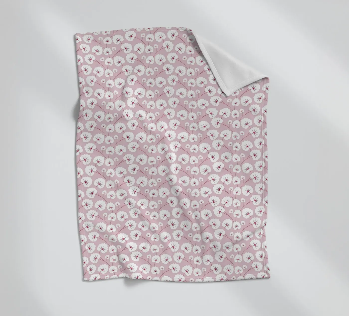 Cherry Blossom Pattern #2 coperta in pile da kathrinmay