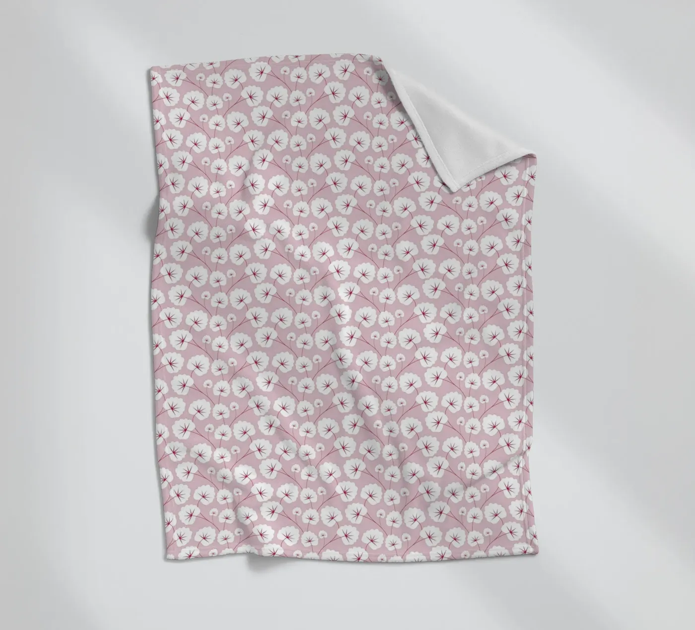 Cherry Blossom Pattern #2 coperta in pile da kathrinmay
