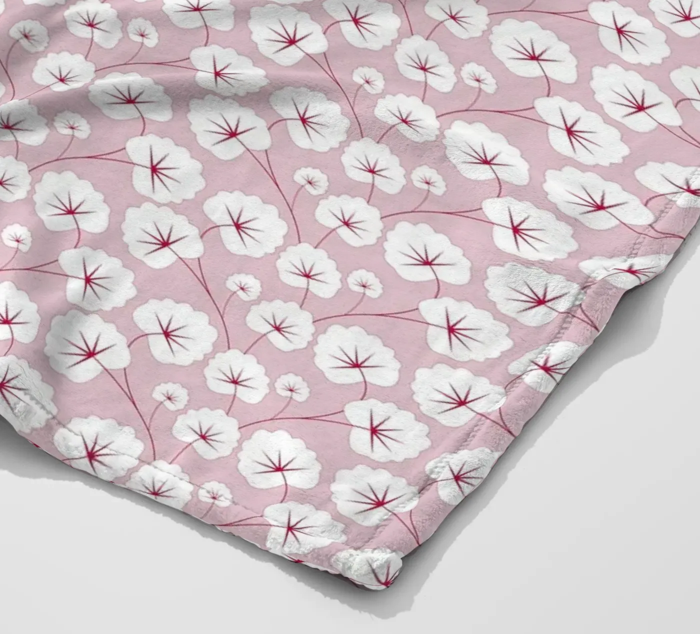 Cherry Blossom Pattern #2 coperta in pile da kathrinmay