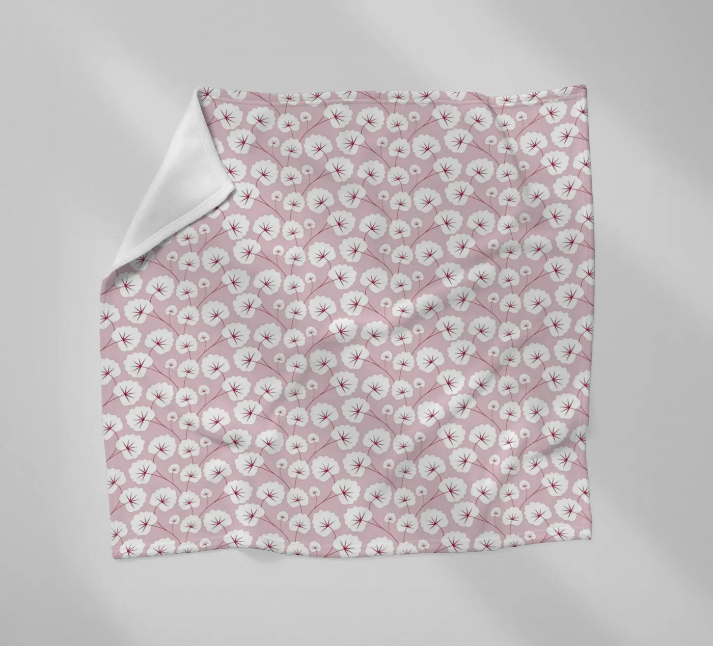 Cherry Blossom Pattern #2 coperta in pile da kathrinmay
