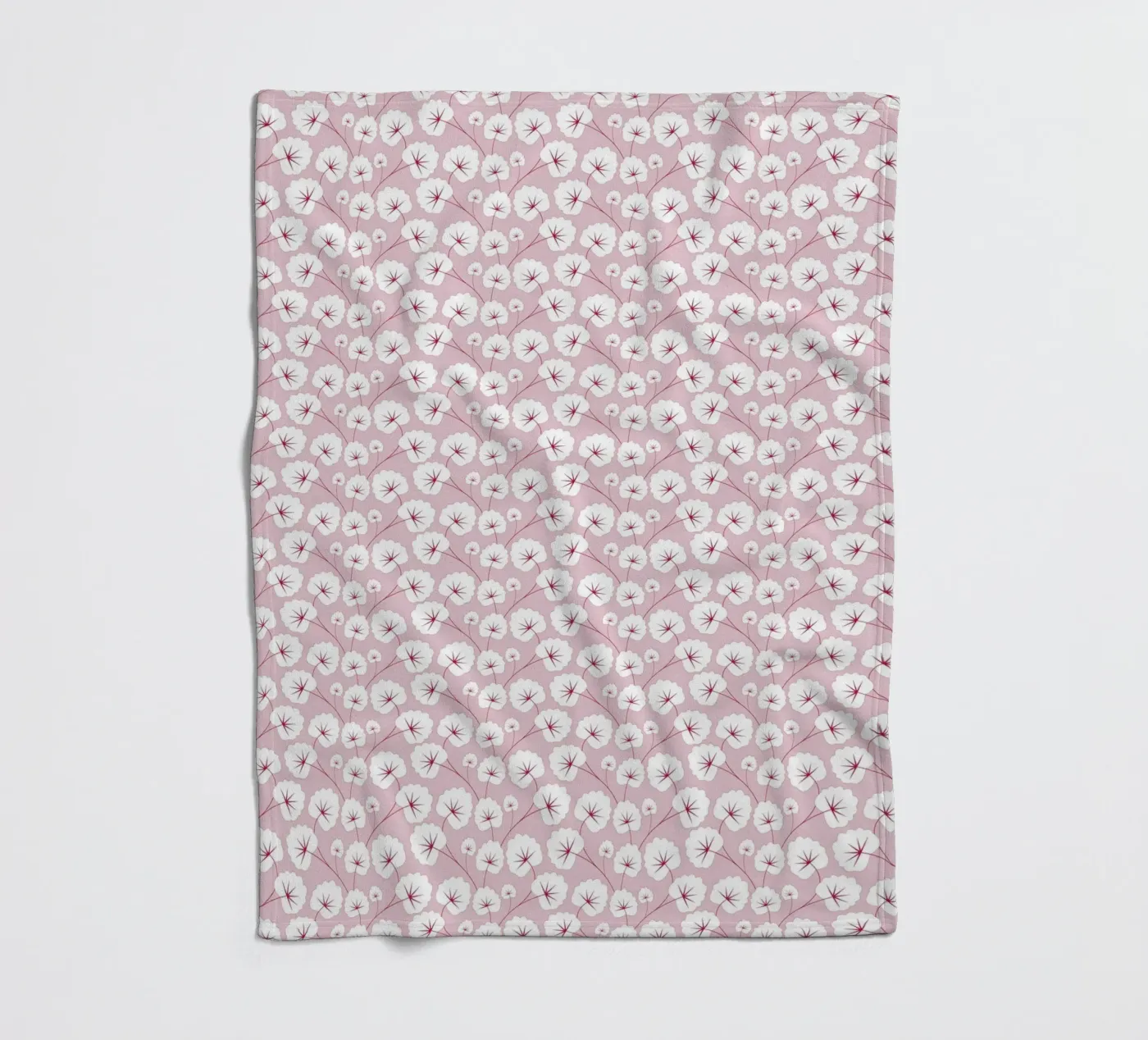 Cherry Blossom Pattern #2 coperta in pile da kathrinmay