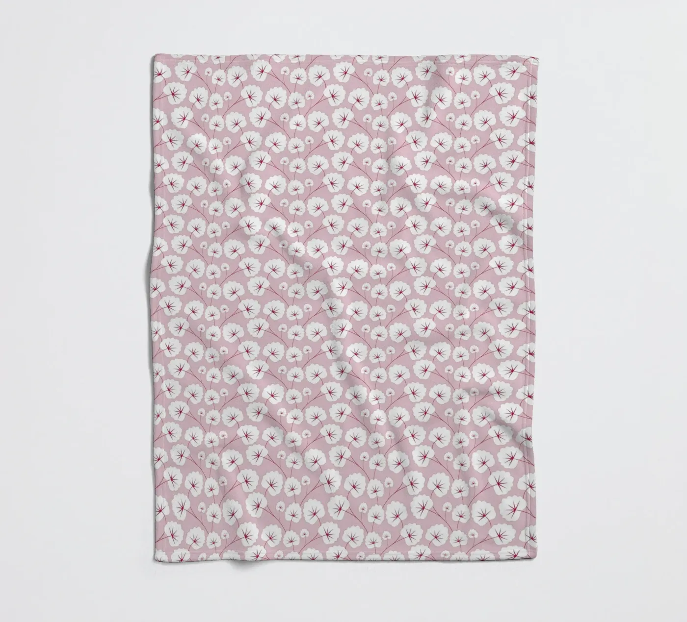 Cherry Blossom Pattern #2 coperta in pile da kathrinmay