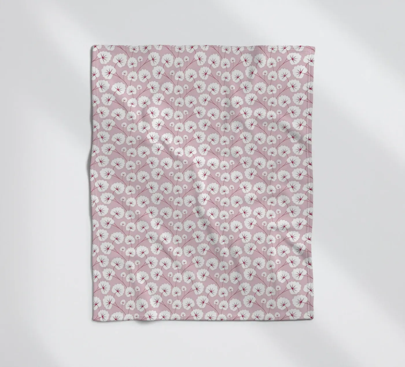 Cherry Blossom Pattern #2 coperta in pile da kathrinmay