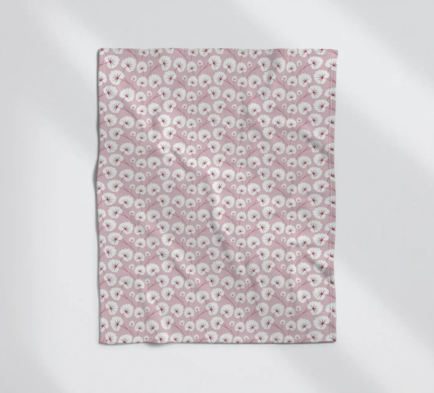 Cherry Blossom Pattern #2 coperta in pile da kathrinmay