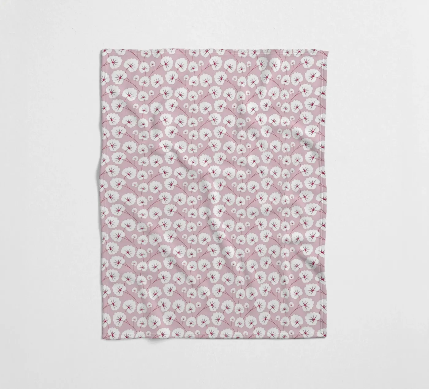 Cherry Blossom Pattern #2 coperta in pile da kathrinmay