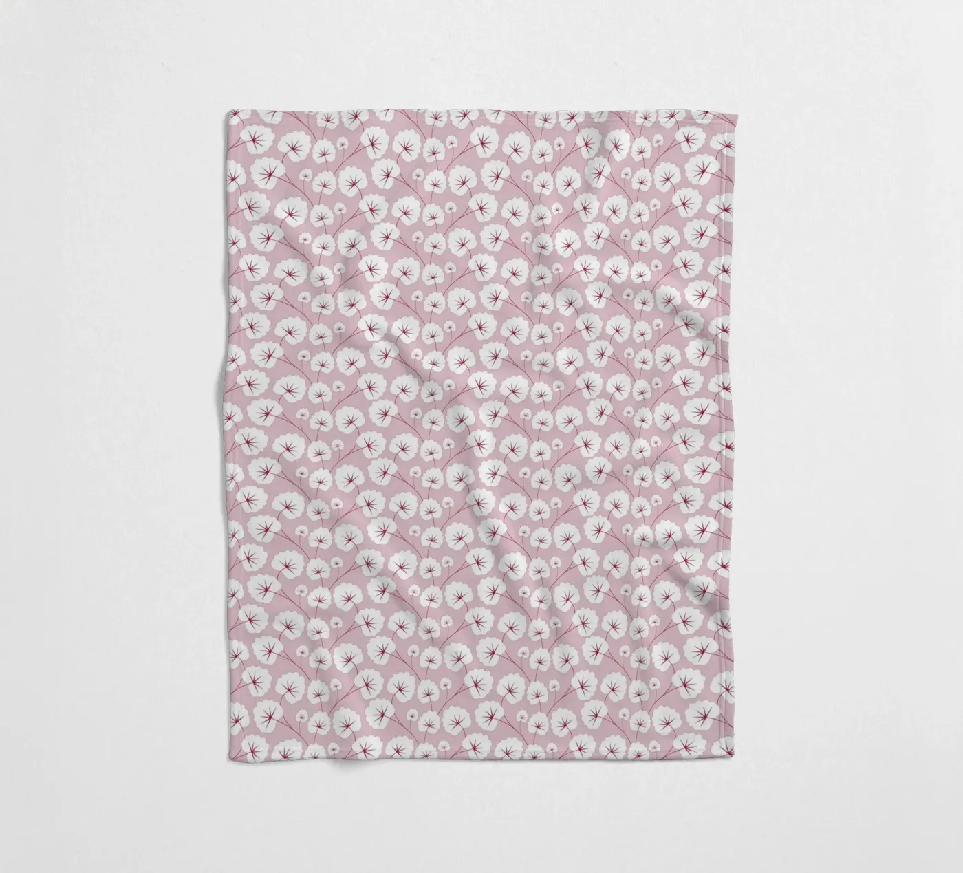 Cherry Blossom Pattern #2 coperta in pile da kathrinmay