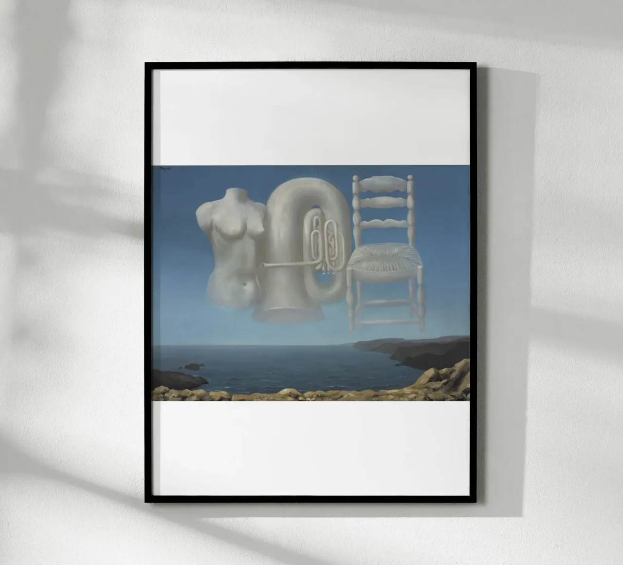 Le Temps Menaçant (Tempo minaccioso) di René Magritte poster da Corene Morar