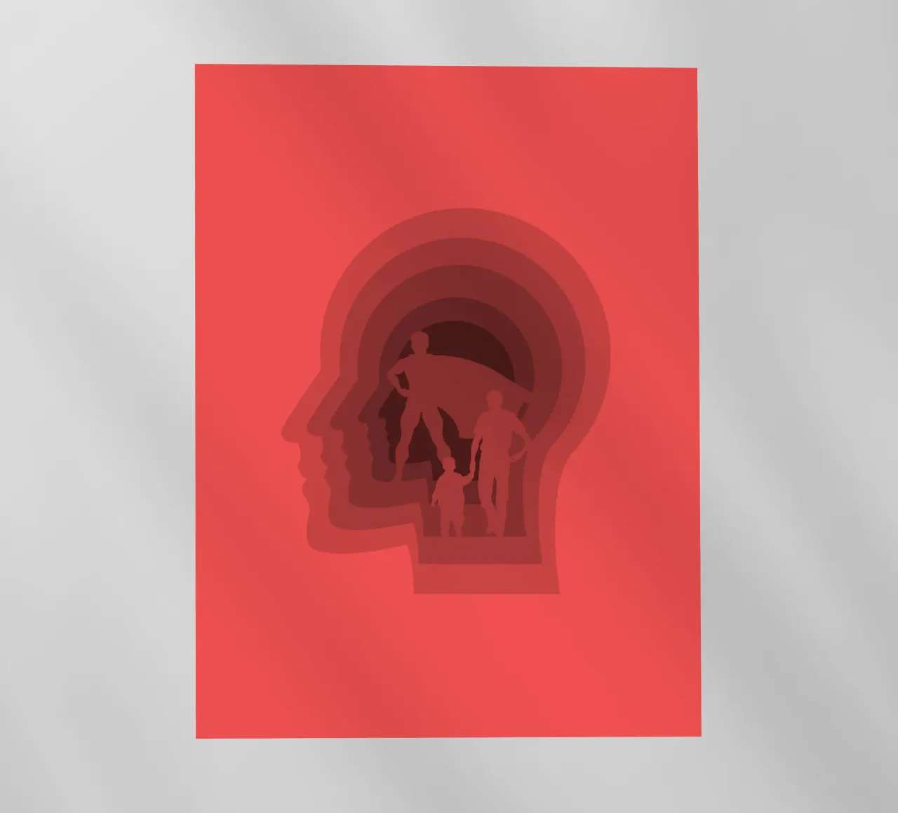 Super papà pellicola backlit da Little Dean