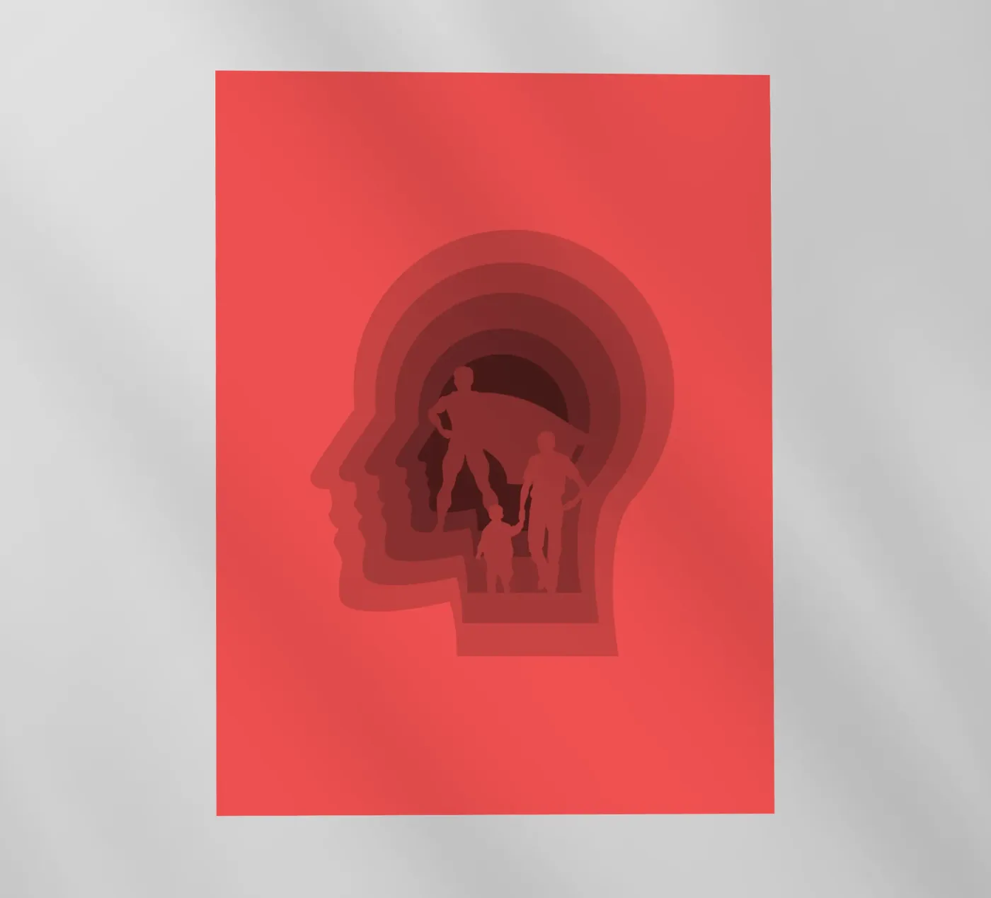 Super papà pellicola backlit da Little Dean