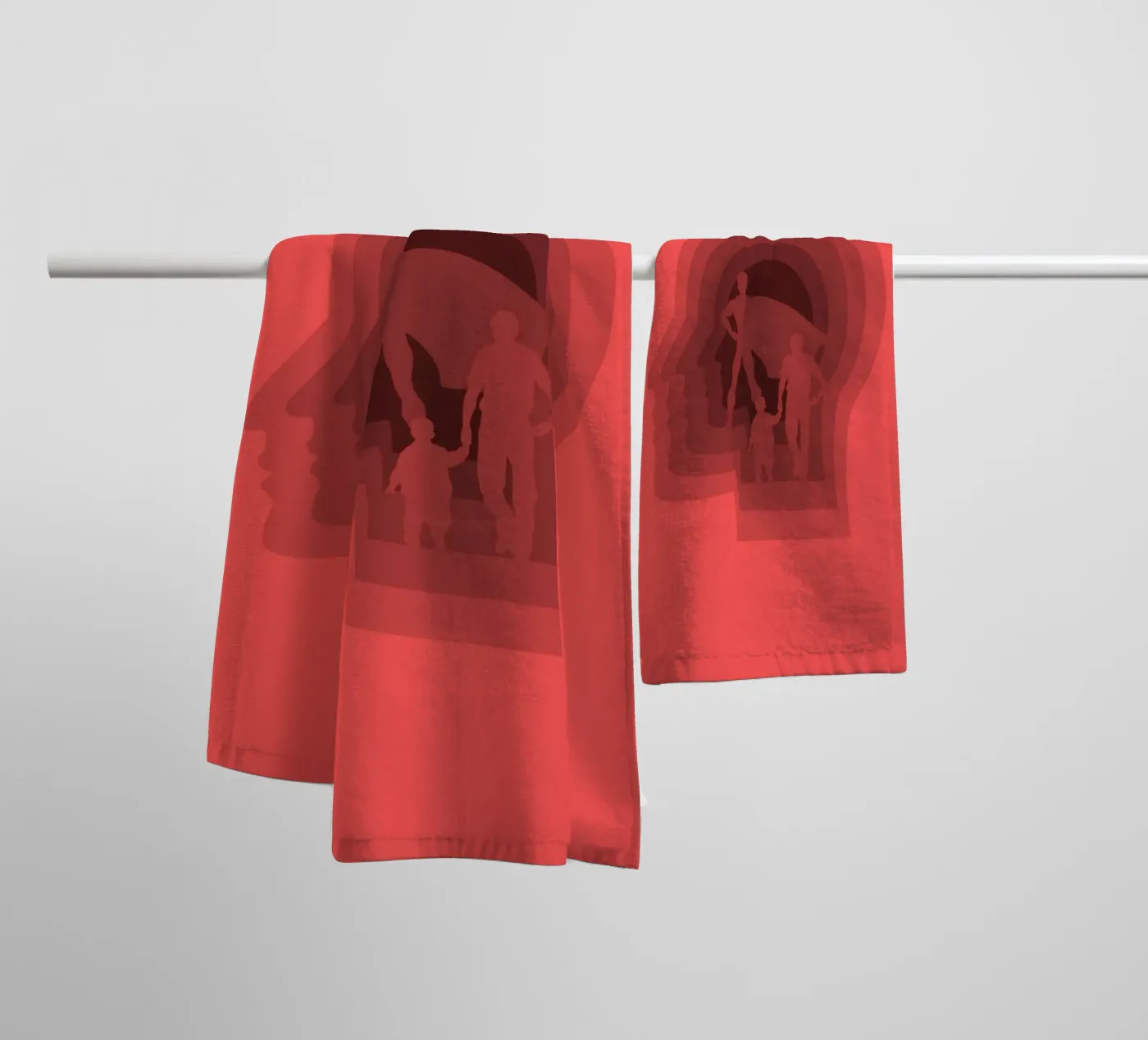 Super dad towel by Little Dean