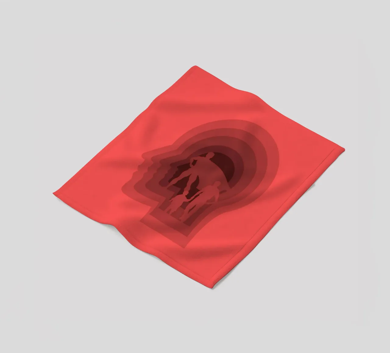 Super dad fleece blanket by Little Dean