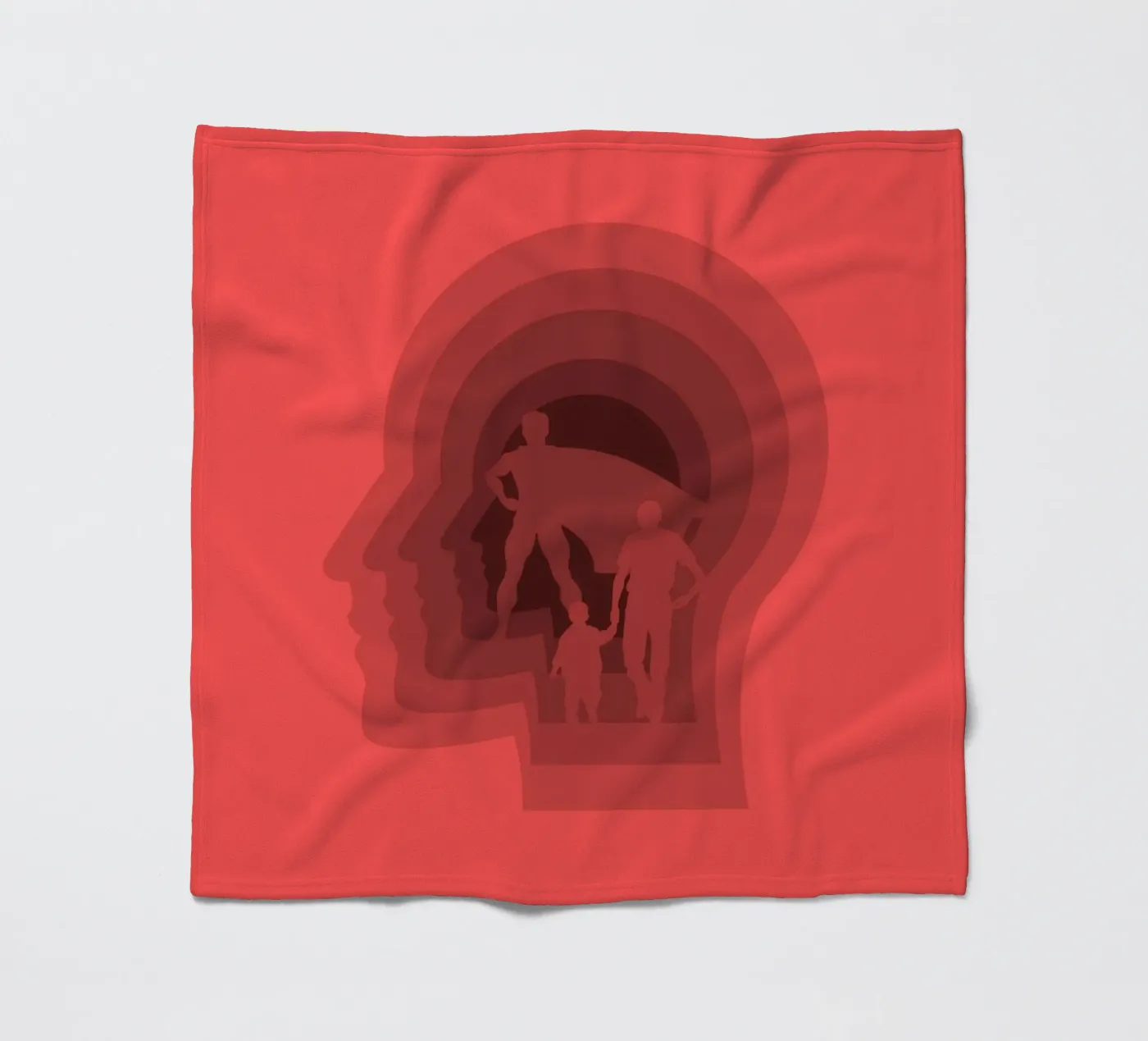 Super papà coperta in pile da Little Dean