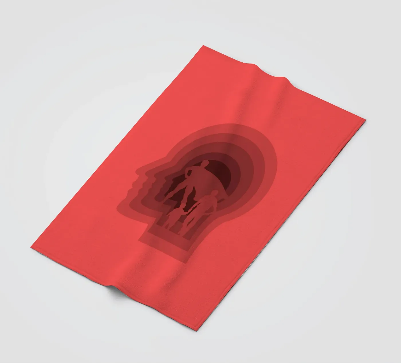 Super papà coperta in pile da Little Dean