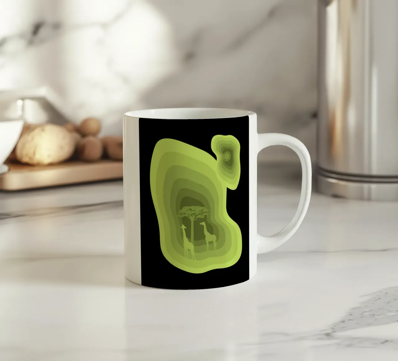 Safari tazza in ceramica da Little Dean