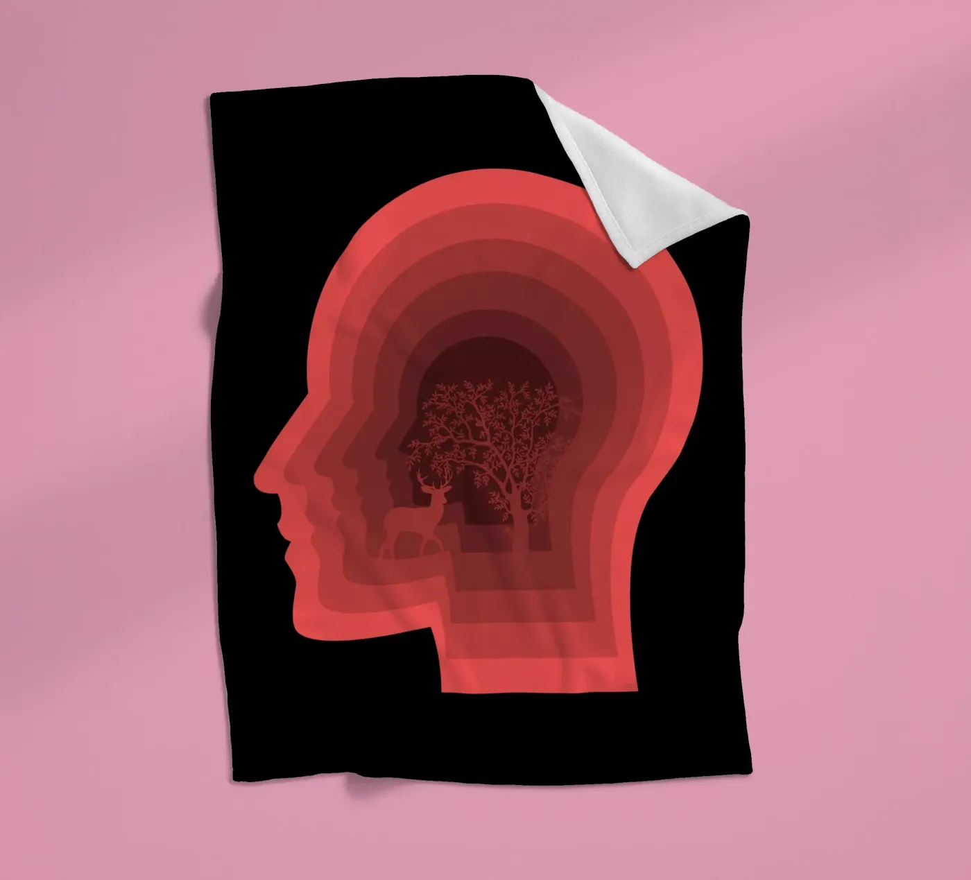 Hirschwald Fleecedecke von Little Dean