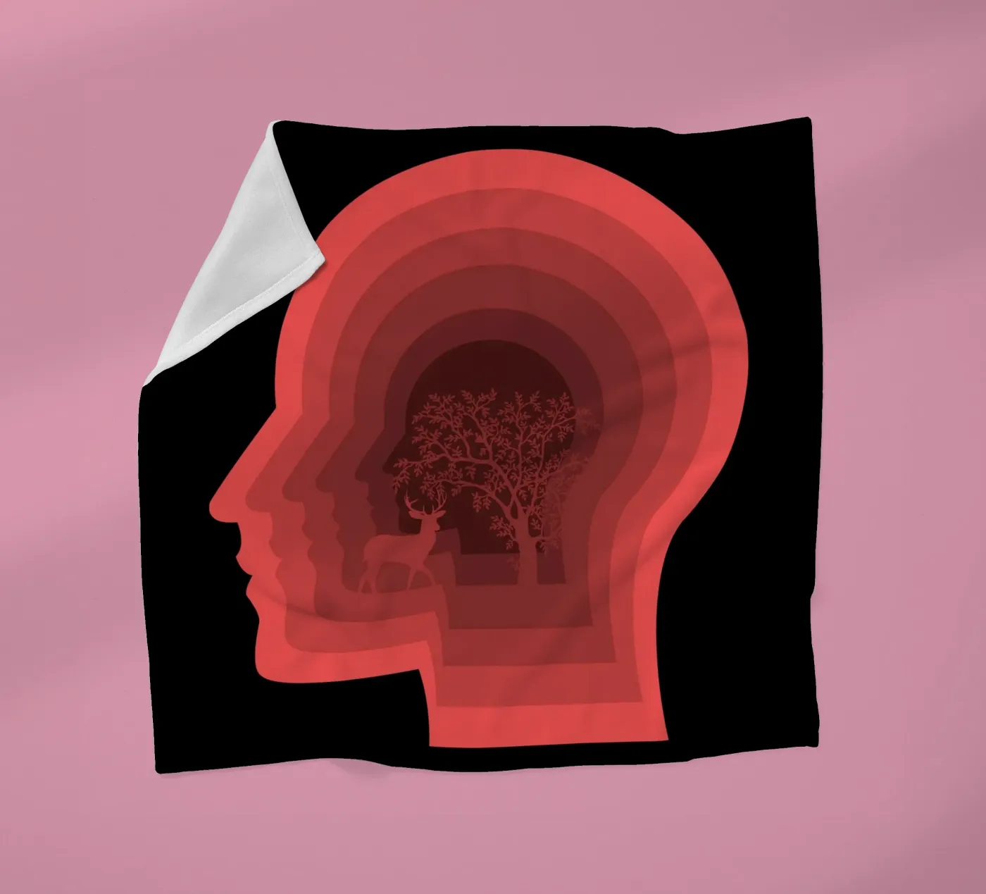 Hirschwald Fleecedecke von Little Dean