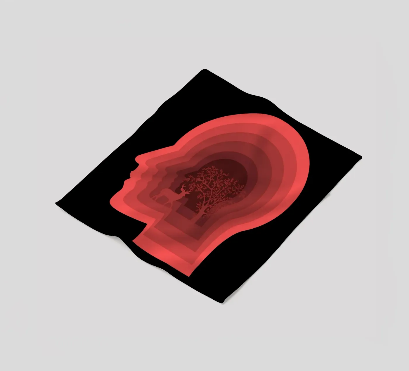 Hirschwald Fleecedecke von Little Dean