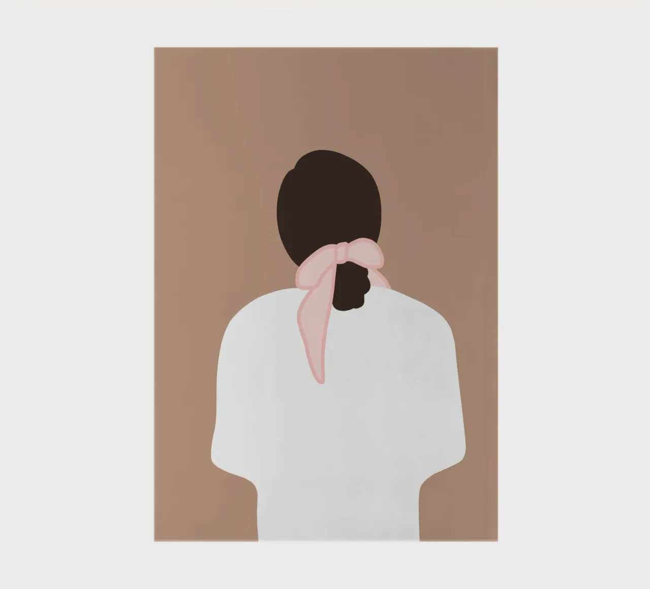Minimal figure notebook by Little Dean