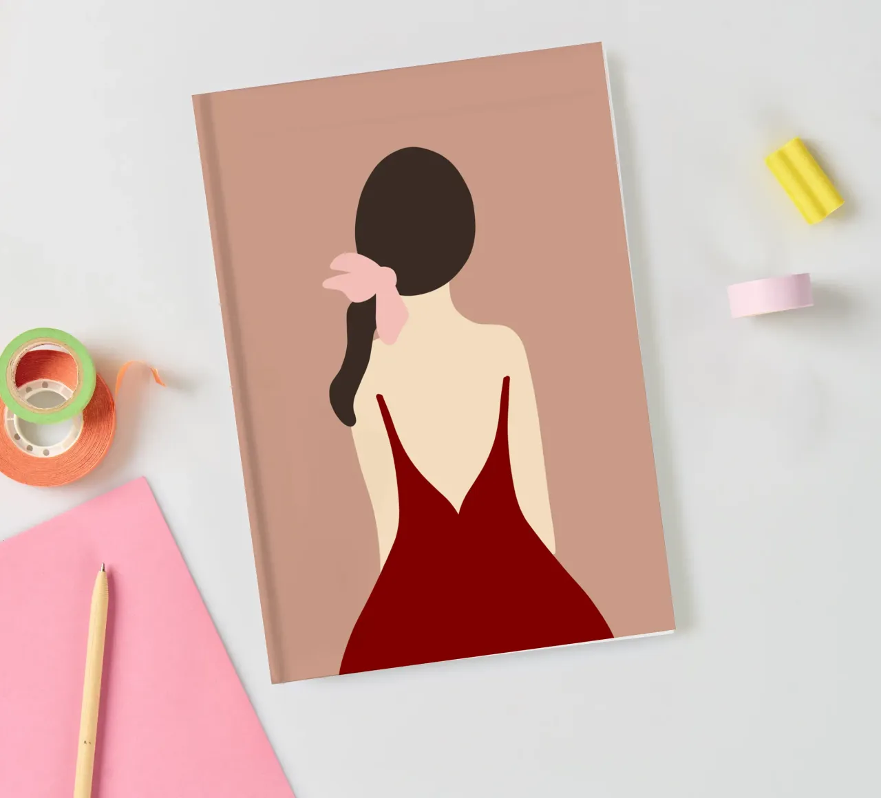 Minimal figure 02 notebook by Little Dean