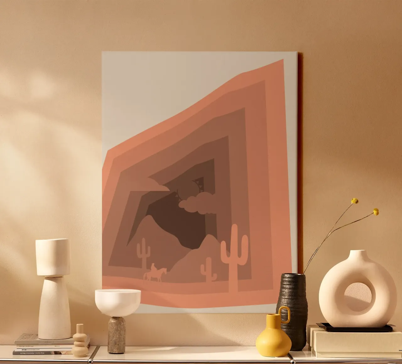 Wild west canvas by Little Dean