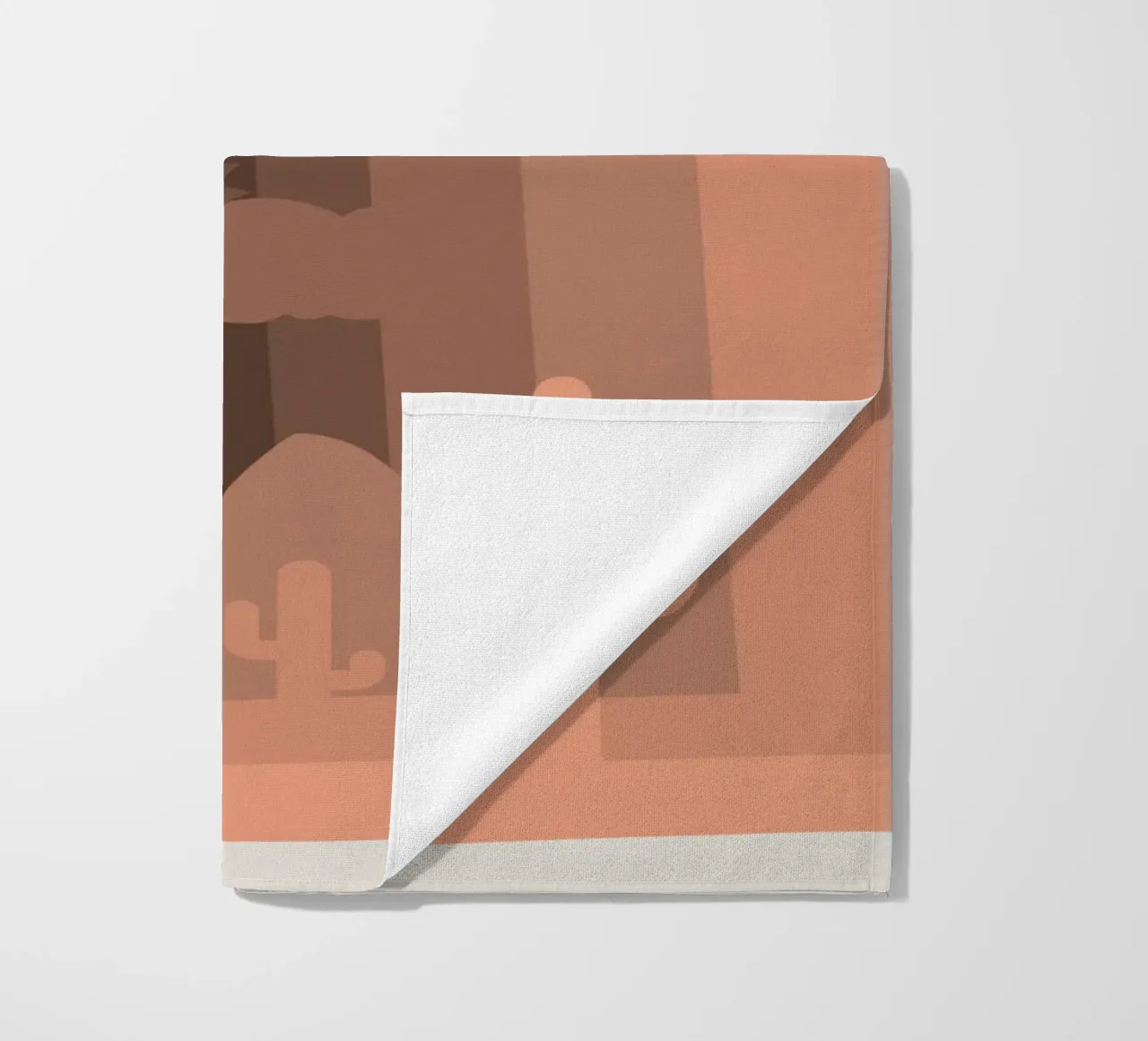 Wilde westen strandhanddoek van Little Dean