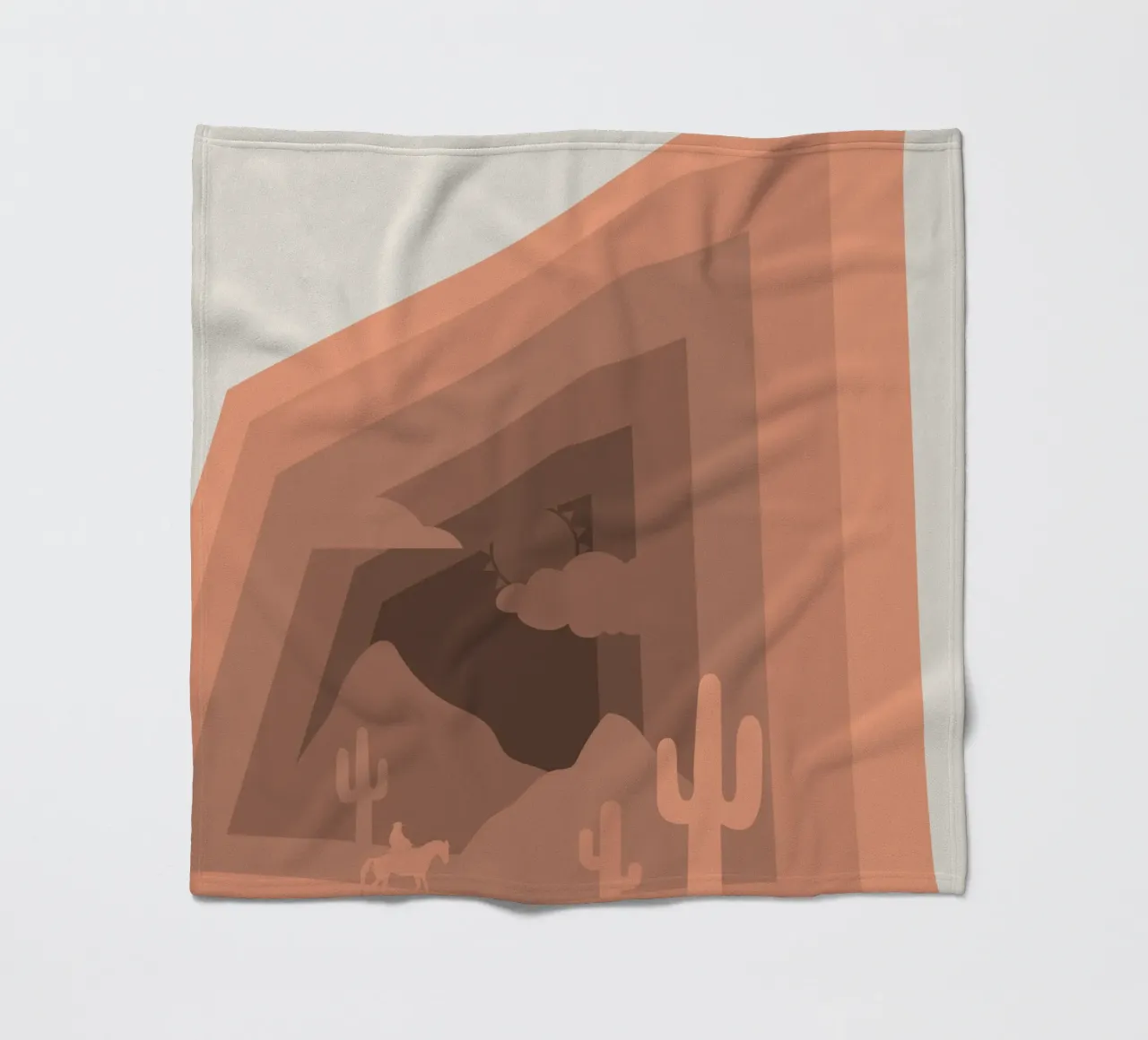 Wilde westen fleecedeken van Little Dean