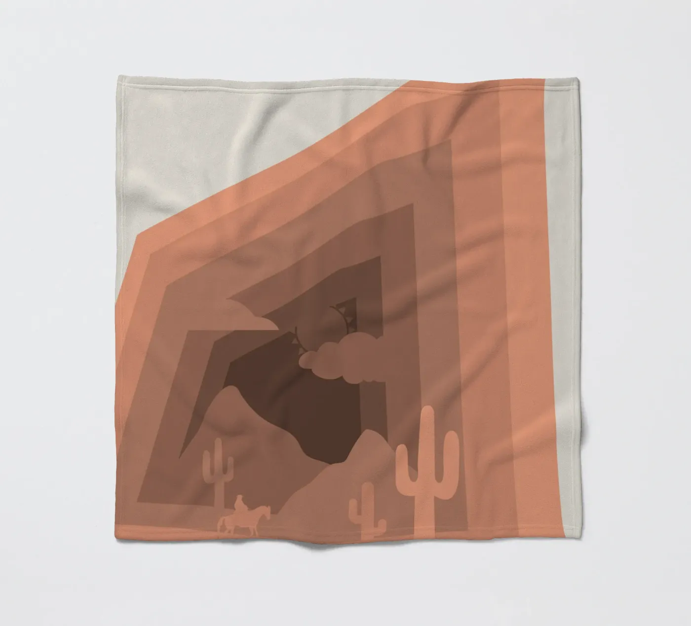 Wilde westen fleecedeken van Little Dean