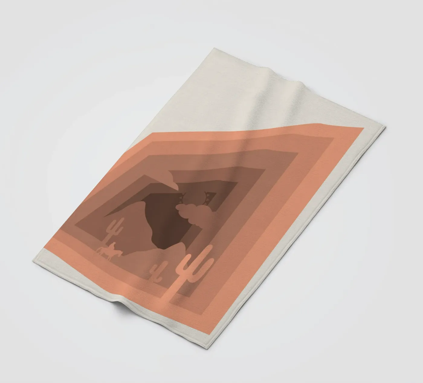 Wilde westen fleecedeken van Little Dean