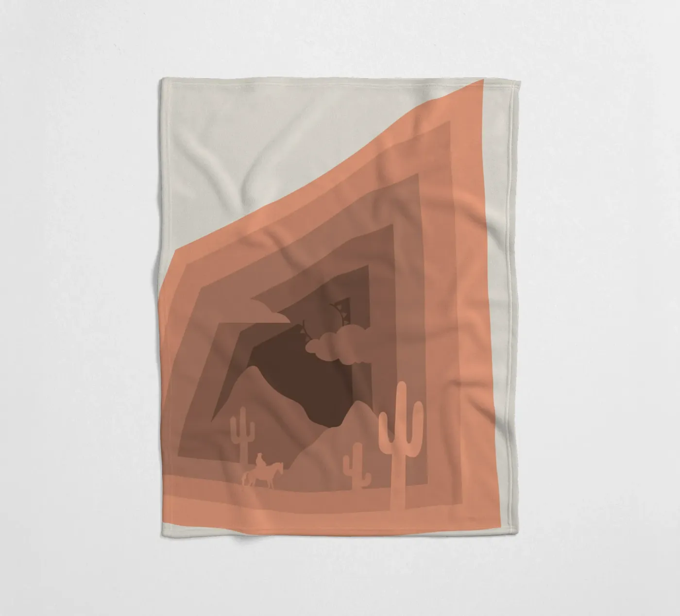 Wilde westen fleecedeken van Little Dean