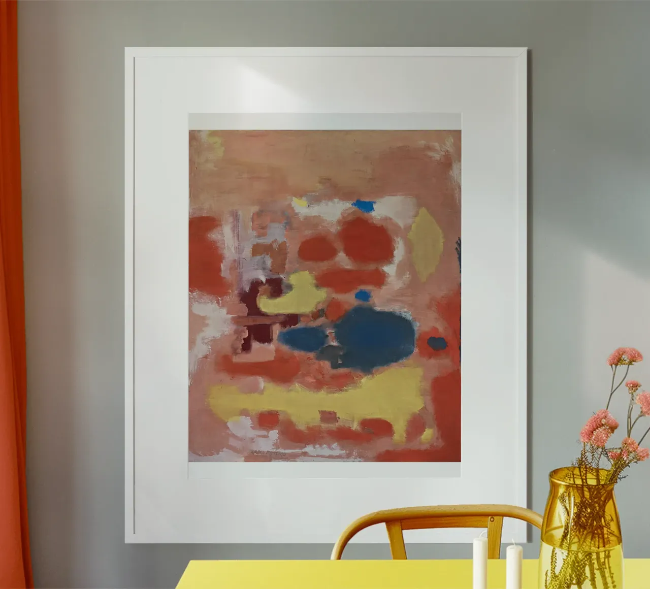 Blu e grigio Mark Rothko poster da Fredrick Miller