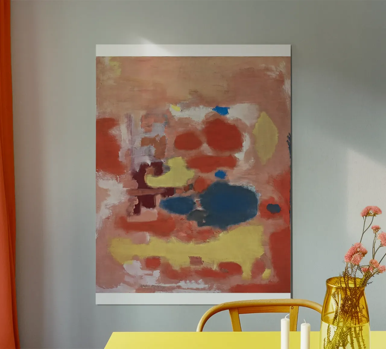 Blu e grigio Mark Rothko poster da Fredrick Miller