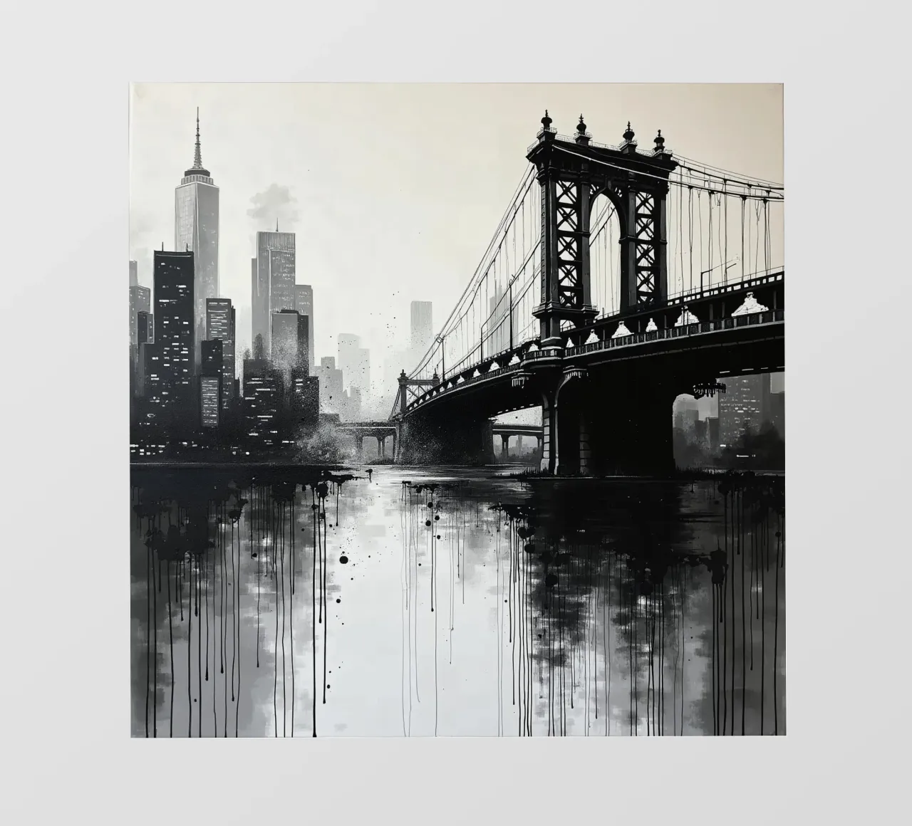 Skyline con ponte_1 telo in pvc da Fantasie & Mystikwelten by LK