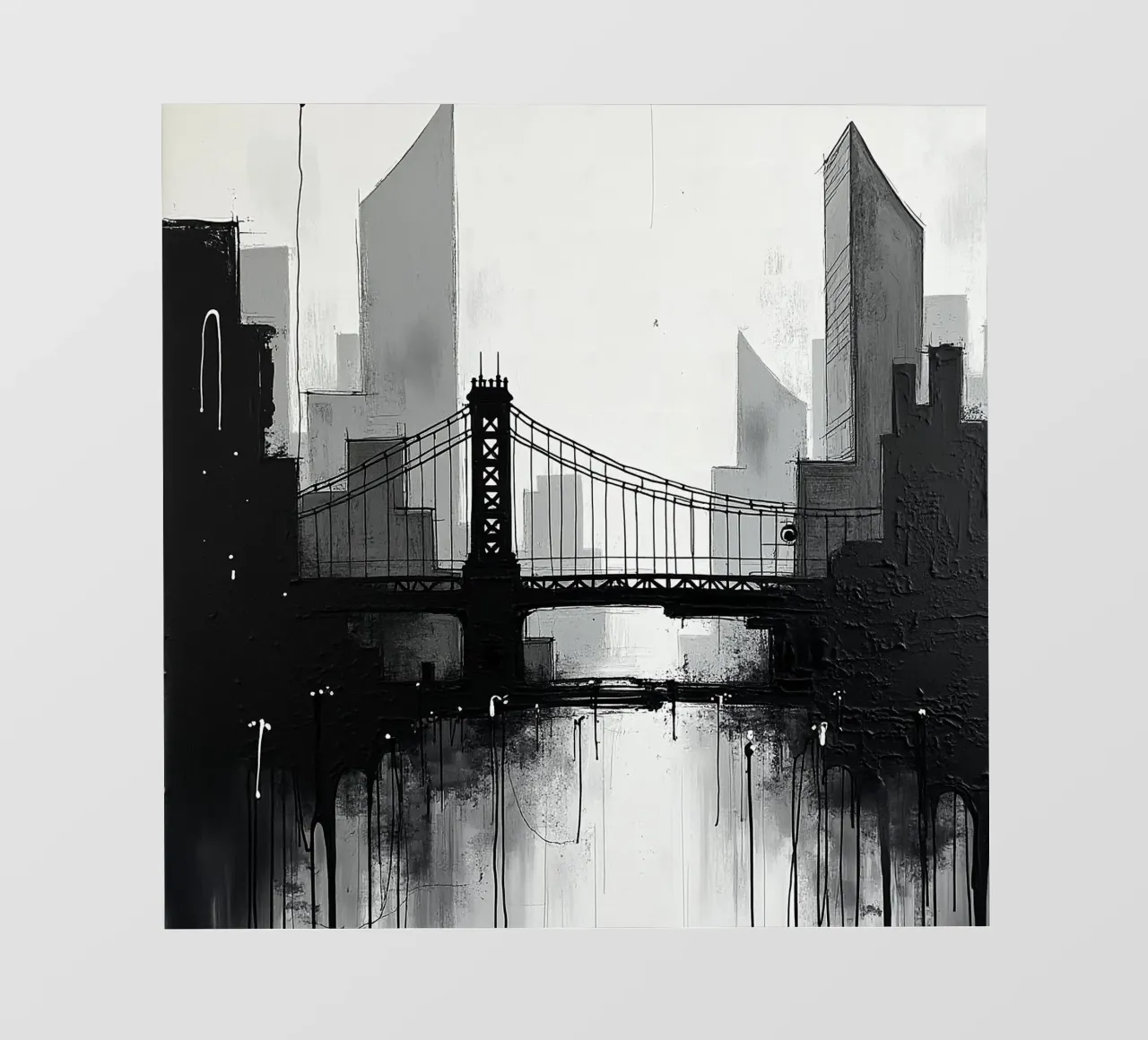 Skyline con ponte_2 telo in pvc da Fantasie & Mystikwelten by LK